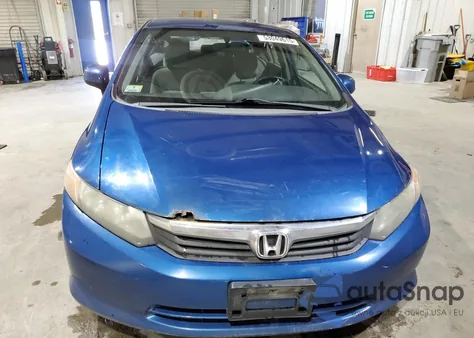 2012 Honda Civic Lx из США, поврежденный, VIN 19XFB2F57CE341345